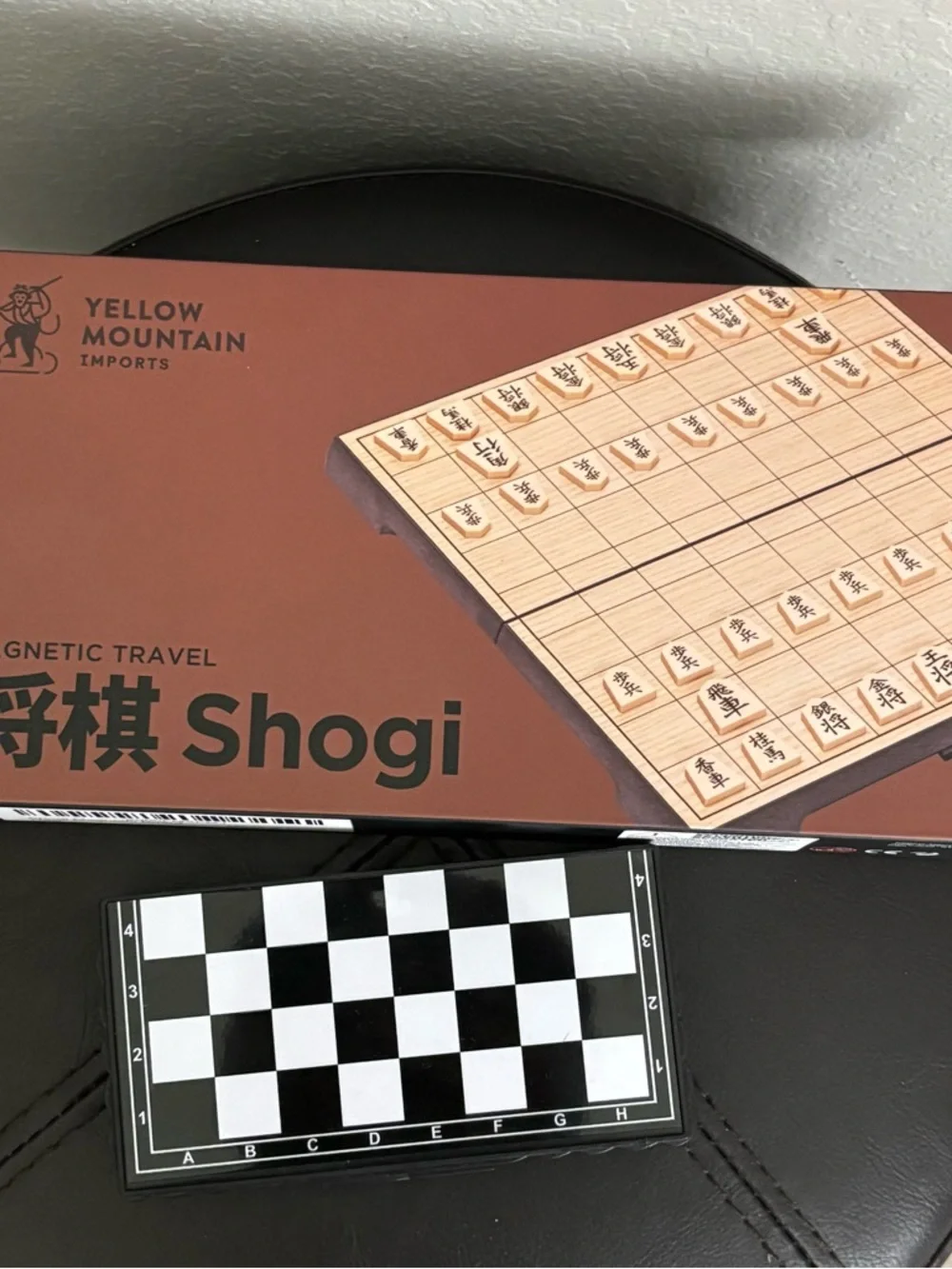 Travel Yellow Mountain Imports Shogi and Chess Set - Picture 1 of 3